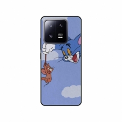 Husa personalizata tip carcasa HQPrint pentru Xiaomi 13 Pro, model Tom and Jerry 1, multicolor, S1D1M0203