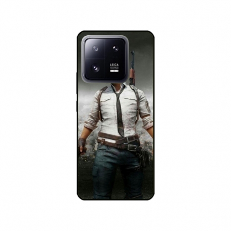 Husa personalizata tip carcasa HQPrint pentru Xiaomi 13 Pro, model PUBG 1, multicolor, S1D1M0214