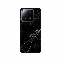 Husa personalizata tip carcasa HQPrint pentru Xiaomi 13 Pro, model Black Marble, multicolor, S1D1M0229