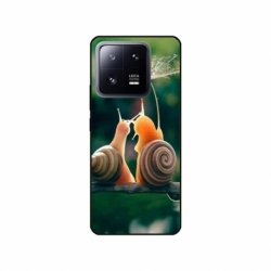 Husa personalizata tip carcasa HQPrint pentru Xiaomi 13 Pro, model Snail, multicolor, S1D1M0231