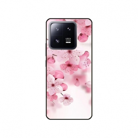 Husa personalizata tip carcasa HQPrint pentru Xiaomi 13 Pro, model Flowers 17, multicolor, S1D1M0241