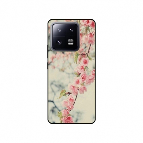 Husa personalizata tip carcasa HQPrint pentru Xiaomi 13 Pro, model Flowers 18, multicolor, S1D1M0245