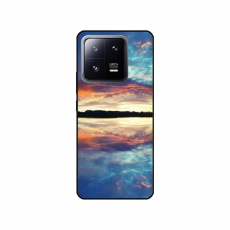 Husa personalizata tip carcasa HQPrint pentru Xiaomi 13 Pro, model Nice View 12, multicolor, S1D1M0247