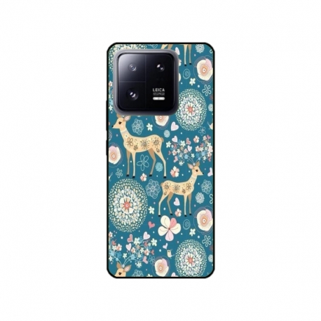 Husa personalizata tip carcasa HQPrint pentru Xiaomi 13 Pro, model Mandela 1, multicolor, S1D1M0254