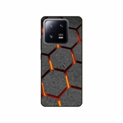 Husa personalizata tip carcasa HQPrint pentru Xiaomi 13 Pro, model Lava Hex, multicolor, S1D1M0265