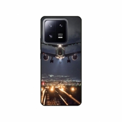 Husa personalizata tip carcasa HQPrint pentru Xiaomi 13 Pro, model Airplane Landing, multicolor, S1D1M0266