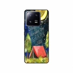 Husa personalizata tip carcasa HQPrint pentru Xiaomi 13 Pro, model Lets sleep under the STARS, multicolor, S1D1M0268