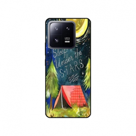 Husa personalizata tip carcasa HQPrint pentru Xiaomi 13 Pro, model Lets sleep under the STARS, multicolor, S1D1M0268