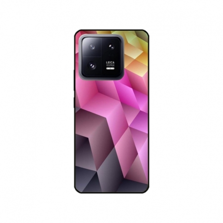 Husa personalizata tip carcasa HQPrint pentru Xiaomi 13 Pro, model Colorful 1, multicolor, S1D1M0273