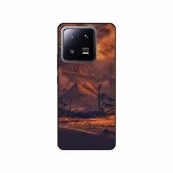 Husa personalizata tip carcasa HQPrint pentru Xiaomi 13 Pro, model Anubis, multicolor, S1D1M0281