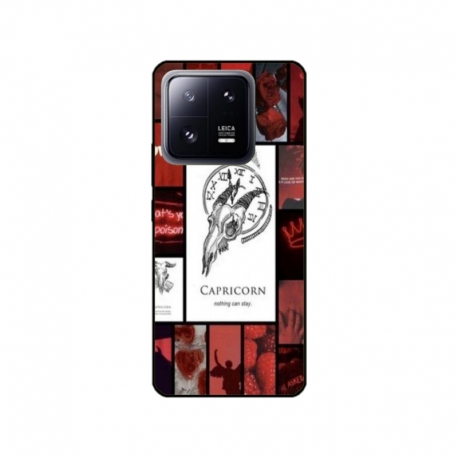 Husa personalizata tip carcasa HQPrint pentru Xiaomi 13 Pro, model Capricorn, multicolor, S1D1M0295