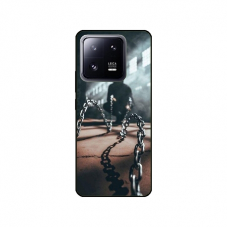 Husa personalizata tip carcasa HQPrint pentru Xiaomi 13 Pro, model Chain Man, multicolor, S1D1M0296