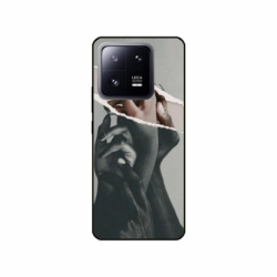 Husa personalizata tip carcasa HQPrint pentru Xiaomi 13 Pro, model Black and White Hands, multicolor, S1D1M0300