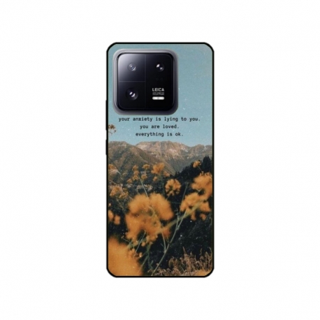 Husa personalizata tip carcasa HQPrint pentru Xiaomi 13 Pro, model Quote 1, multicolor, S1D1M0306