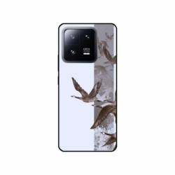 Husa personalizata tip carcasa HQPrint pentru Xiaomi 13 Pro, model Birds, multicolor, S1D1M0314
