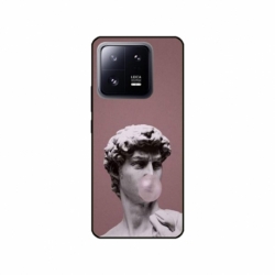 Husa personalizata tip carcasa HQPrint pentru Xiaomi 13 Pro, model Bubble Gum Statue, multicolor, S1D1M0317