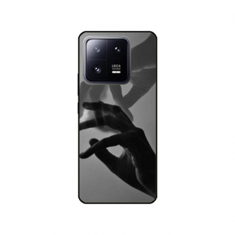 Husa personalizata tip carcasa HQPrint pentru Xiaomi 13 Pro, model Hand Reach, multicolor, S1D1M0318