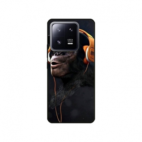 Husa personalizata tip carcasa HQPrint pentru Xiaomi 13 Pro, model Monkey, multicolor, S1D1M0319