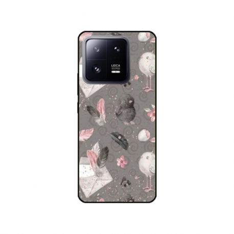 Husa personalizata tip carcasa HQPrint pentru Xiaomi 13 Pro, model Abstract 1, multicolor, S1D1M0321