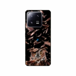 Husa personalizata tip carcasa HQPrint pentru Xiaomi 13 Pro, model Owl, multicolor, S1D1M0334