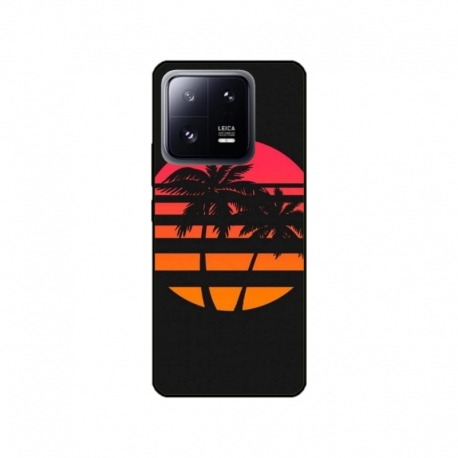 Husa personalizata tip carcasa HQPrint pentru Xiaomi 13 Pro, model Beach View 3, multicolor, S1D1M0337