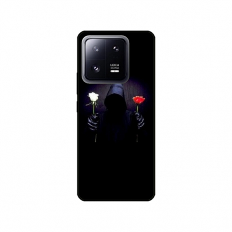Husa personalizata tip carcasa HQPrint pentru Xiaomi 13 Pro, model Choose Rose, multicolor, S1D1M0343