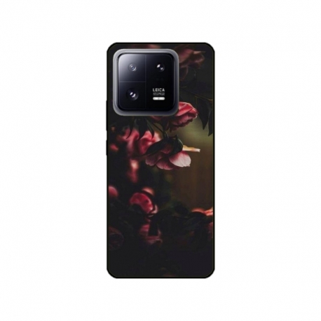 Husa personalizata tip carcasa HQPrint pentru Xiaomi 13 Pro, model Flowers 20, multicolor, S1D1M0344