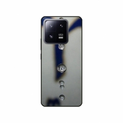 Husa personalizata tip carcasa HQPrint pentru Xiaomi 13 Pro, model Droplets, multicolor, S1D1M0353