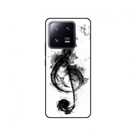 Husa personalizata tip carcasa HQPrint pentru Xiaomi 13 Pro, model Song Notes, multicolor, S1D1M0357