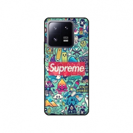 Husa personalizata tip carcasa HQPrint pentru Xiaomi 13 Pro, model Supreme, multicolor, S1D1M0360
