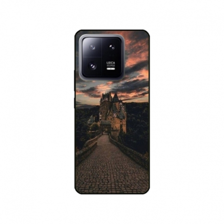 Husa personalizata tip carcasa HQPrint pentru Xiaomi 13 Pro, model Nice View 14, multicolor, S1D1M0361