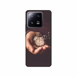 Husa personalizata tip carcasa HQPrint pentru Xiaomi 13 Pro, model Time Flies 1, multicolor, S1D1M0364