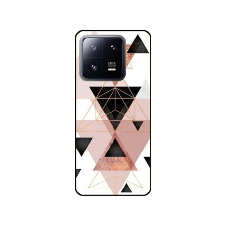 Husa personalizata tip carcasa HQPrint pentru Xiaomi 13 Pro, model Abstract 5, multicolor, S1D1M0368