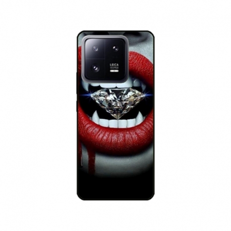 Husa personalizata tip carcasa HQPrint pentru Xiaomi 13 Pro, model Diamond Vampire, multicolor, S1D1M0370