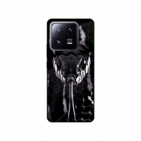 Husa personalizata tip carcasa HQPrint pentru Xiaomi 13 Pro, model Snake, multicolor, S1D1M0378