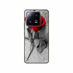 Husa personalizata tip carcasa HQPrint pentru Xiaomi 13 Pro, model Rose, multicolor, S1D1M0384