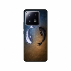 Husa personalizata tip carcasa HQPrint pentru Xiaomi 13 Pro, model Ying and Yang Fish, multicolor, S1D1M0390