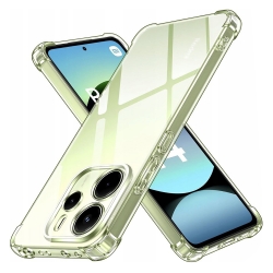 Carcasa Shockproof Clear Silicone - Xiaomi Redmi Note 14 4G - Clear