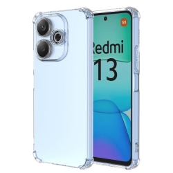 Carcasa Shockproof Clear Silicone - Xiaomi Redmi 13 / Poco M6 4G - Clear
