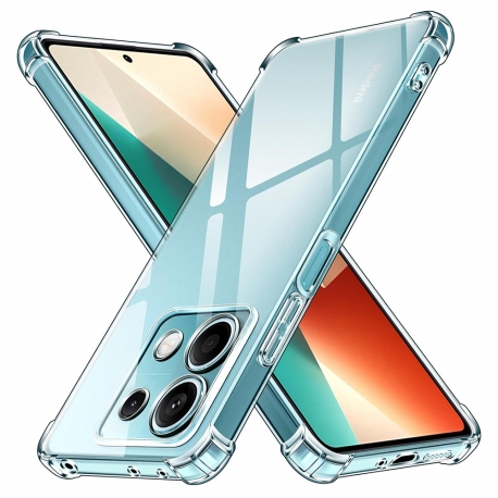 Carcasa Shockproof Clear Silicone - Xiaomi Redmi Note 13 Pro 4G / Poco M6 Pro 4G - Clear