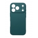 Husa silicon Iphone 17 Pro Max Verde Inchis