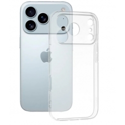 Husă Silicon iPhone 17 Pro Transparenta