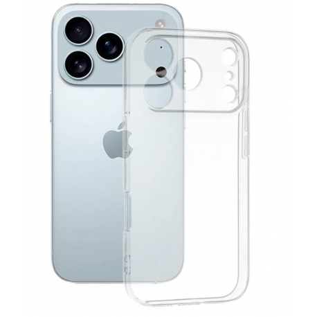 Husă Silicon iPhone 17 Pro Transparenta