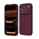 Husa silicon Iphone 17 Pro Rosu