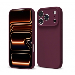 Husa silicon Iphone 17 Pro Rosu