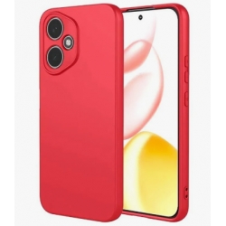 Husa Honor 400 5G, Silicon, MicroFibra, Rosu