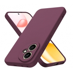 Husa Honor 400 5G, Silicon, MicroFibra, Rosu