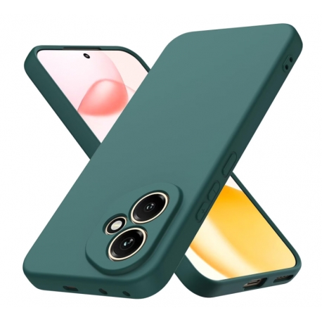 Husa Honor 400 5G, Silicon, MicroFibra, Rosu