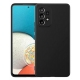 Husa silicon antisoc cu microfibra in interior compatibila cu Samsung Galaxy A53 5G Negru