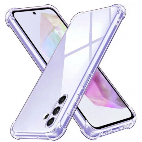 Husa Samsung Galaxy A35 5G Techsuit Shockproof Clear Silicone, transparenta